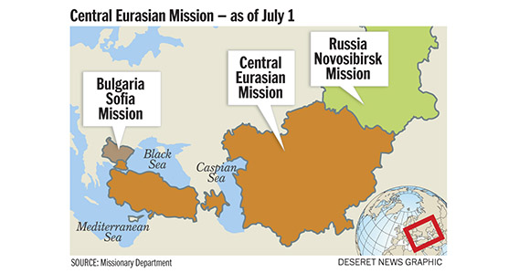 New Central Eurasian Mission To Be Opened In July Church News And Events   580 Mission 